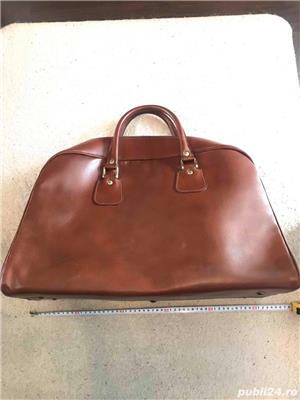 Geanta de voiaj din piele