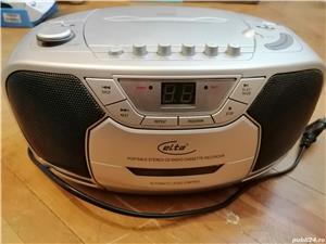 Radio cu cd  si casete  audio  functional  OFERTA ACUM - imagine 2