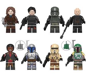 Set 8 Minifigurine tip Lego Star Wars cu Cobb Vanth si Shore Trooper