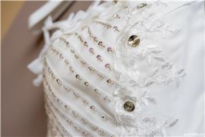 Rochie de mireasa - Noua !!! + Cadou Cosulet petale din tafta - Alessia - imagine 2