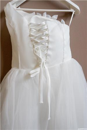 Rochie de mireasa - Noua !!! + Cadou Cosulet petale din tafta - Alessia - imagine 5