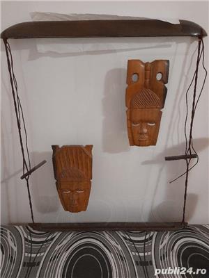 Tablou arta africana pe sticla - imagine 4