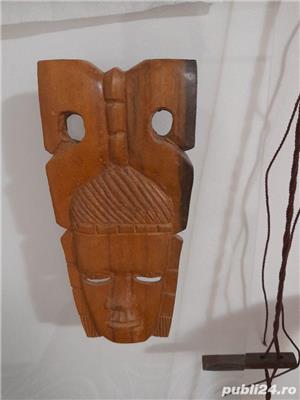 Tablou arta africana pe sticla - imagine 3