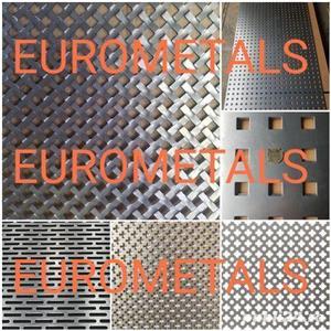 Tabla perforata otel tabla gaurita sita perforatii rotunde patrate alungite trifoi cheie sita inox - imagine 2