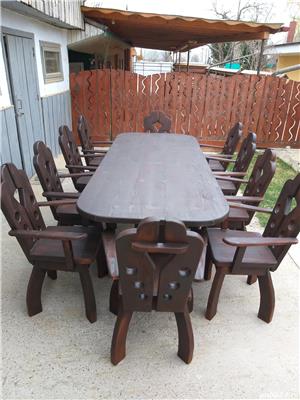 Masa cu scaune - imagine 8