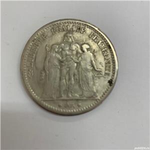 (8) Moneda - 5 FRANCI - 1875 - Franța - REPLICA - KM 820.1
