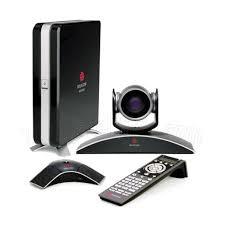 Sistem Videoconferinta Polycom HDX-8000 si TV cu suport si sistem audio SB1TV