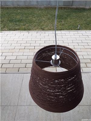 Lampa tavan cu abajur tip cos - imagine 1