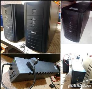 UPS 12V (cu INVERTOR, AVR) inclusiv pt CENTRALE TERMICE fara pretentii (inclusiv noi) - imagine 2