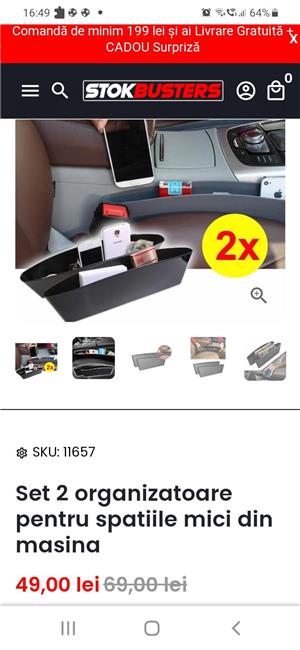 set organizatoare auto