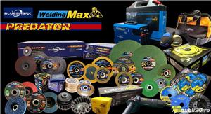 Discuri Lamelare Frontale BlueShark 125x22 P40,60,80-zirconiu,conice