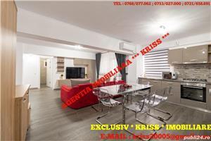 Apartament 4 camere CENTRAL de lux etaj 1 mobilat Și utilat Complet 130 mp. + Terasă - imagine 3