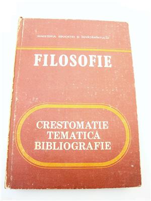 Carte de filosofie / crestomatie, 1986
