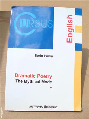 Carte: Dramatic Poetry - The Mithycal Mode (Sorin Parvu)