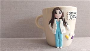 Cadou personalizat cana doctorita handmade
