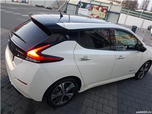VAND Nissan Leaf Tekna Special in garantie,full opt.,biton alb perlat cu negru, - imagine 7