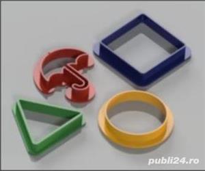 forme de taiat si modelat aluat , martipan - Halloween, Craciun, Pasti, 1iunie, etc  10forme=60lei - imagine 7