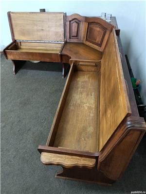 Coltar bucatarie , cu masă extensibilă de 6 persoane și scaun - imagine 2