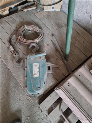 Aparat ridicat si tractare troliu manual