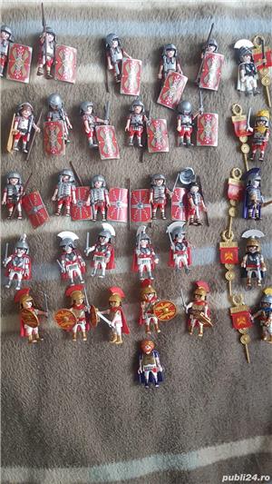 vând playmobil colecție mare de romani figurine și accesorii!