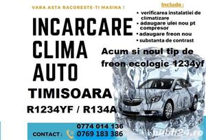 Incarcare Clima Auto Timisoara Freon AC R1234yf R134a - imagine 2