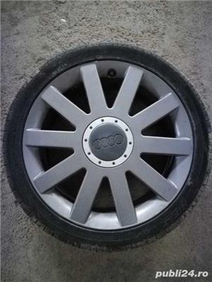 Vând jante aliaj 18 inch 5x112, Audi, Skoda, VW, Seat, 225 40 R18 vară - imagine 4