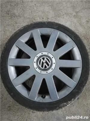 Vând jante aliaj 18 inch 5x112, Audi, Skoda, VW, Seat, 225 40 R18 vară - imagine 3