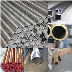 Teava inox mata lucioasa satinata rotunda rectangulara patrata dreptunghiulara Aluminiu Alama Cupru