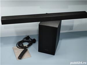 Soundbar Samsung HW-T450, 2.1 Canale, Wireless Subwoofer, Bluetooth,