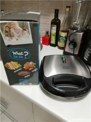 Vând sandwichmaker star Light nou nouț, 3/1,placi pentru wafe,placi grill, placi Sandwich.  - imagine 4