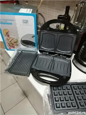 Vând sandwichmaker star Light nou nouț, 3/1,placi pentru wafe,placi grill, placi Sandwich.  - imagine 5