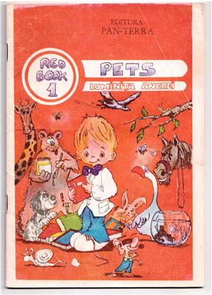 pets de luminita andrei red book 1 editura pan_terra engleza pt copii revista de limba engleza 