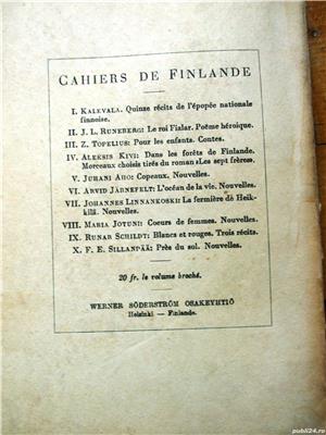 QUINZE RECITS DU KALEVALA,Culegere de nuvele  1929 traducer franceza - imagine 4