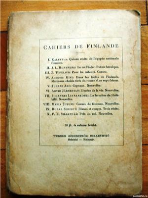 QUINZE RECITS DU KALEVALA,Culegere de nuvele  1929 traducer franceza - imagine 3