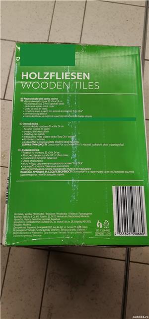 Vand Set 10 Dale Placi Pardoseala lemn pt. Terase, Gradina, Piscina Pret 200 Lei.  - Set 10 bucati - imagine 5