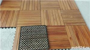 Vand Set 9 Dale Placi Pardoseala lemn pt. Terase, Gradina, Piscina Pret 199 Lei.  - Set 9 bucati - imagine 4