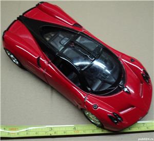 Jucarie VINTAGE masinuta PAGANI carcasa metalica - imagine 3