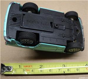 Jucarie VINTAGE masinuta verde metalica - imagine 2