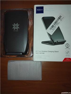Încărcător wireless  ROKU W3 UNIVERSAL FAST ,pentru orice telefon și cu încărcare QI - imagine 10
