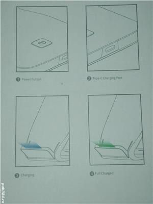 Încărcător wireless  ROKU W3 UNIVERSAL FAST ,pentru orice telefon și cu încărcare QI - imagine 8