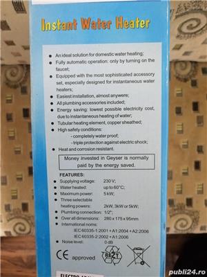 Instantpe curent,pt. apa calda - imagine 3