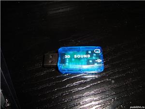placa de sunet USB windows 10 casti   boxe   microfon - imagine 4