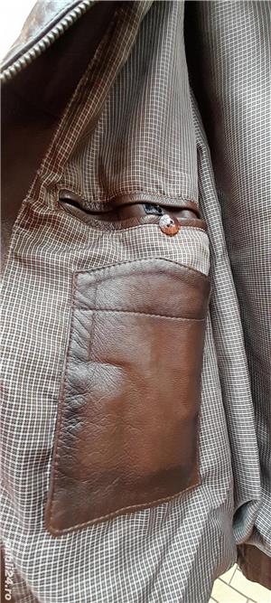 Haina barbateasca din pele naturala