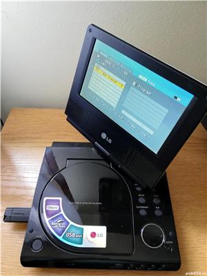 DVD CD USB Player portabil LG rotire 360 Model NO : DP271 - imagine 5