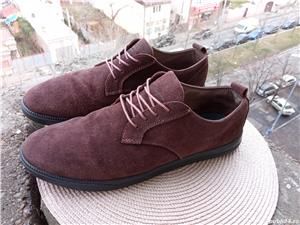 Pantofi piele Clae, mar.42.5, UK 8.5 (27 cm) made in Vietnam.