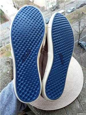 Tenisii piele Clarks, mar.46, UK 11 G (30 cm) made in Vietnam. - imagine 6