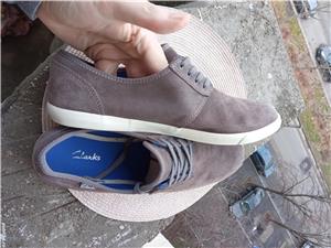 Tenisii piele Clarks, mar.46, UK 11 G (30 cm) made in Vietnam. - imagine 10