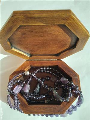 Caseta bijuterii lemn - imagine 2