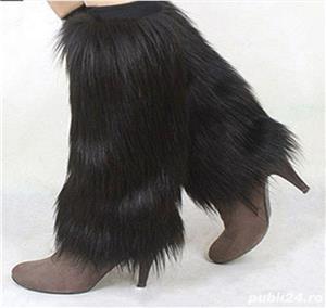 Jambieri fashion dama blana ecologica jambiere femei - imagine 7