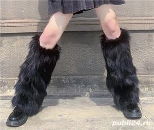 Jambieri fashion dama blana ecologica jambiere femei - imagine 2